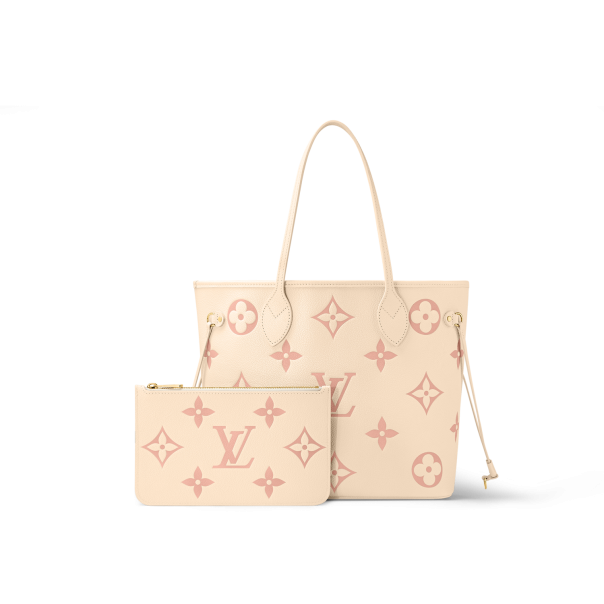 faux-leather embossed logo bag